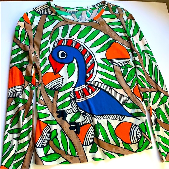 tory burch parrot